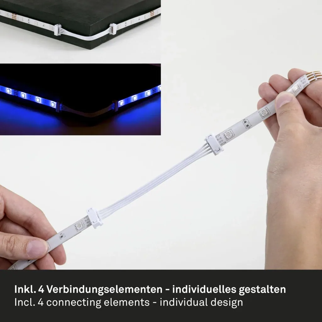 RGB-LED Flexband, 5m, 150 RGB-LEDs, 22 Watt, IP20
