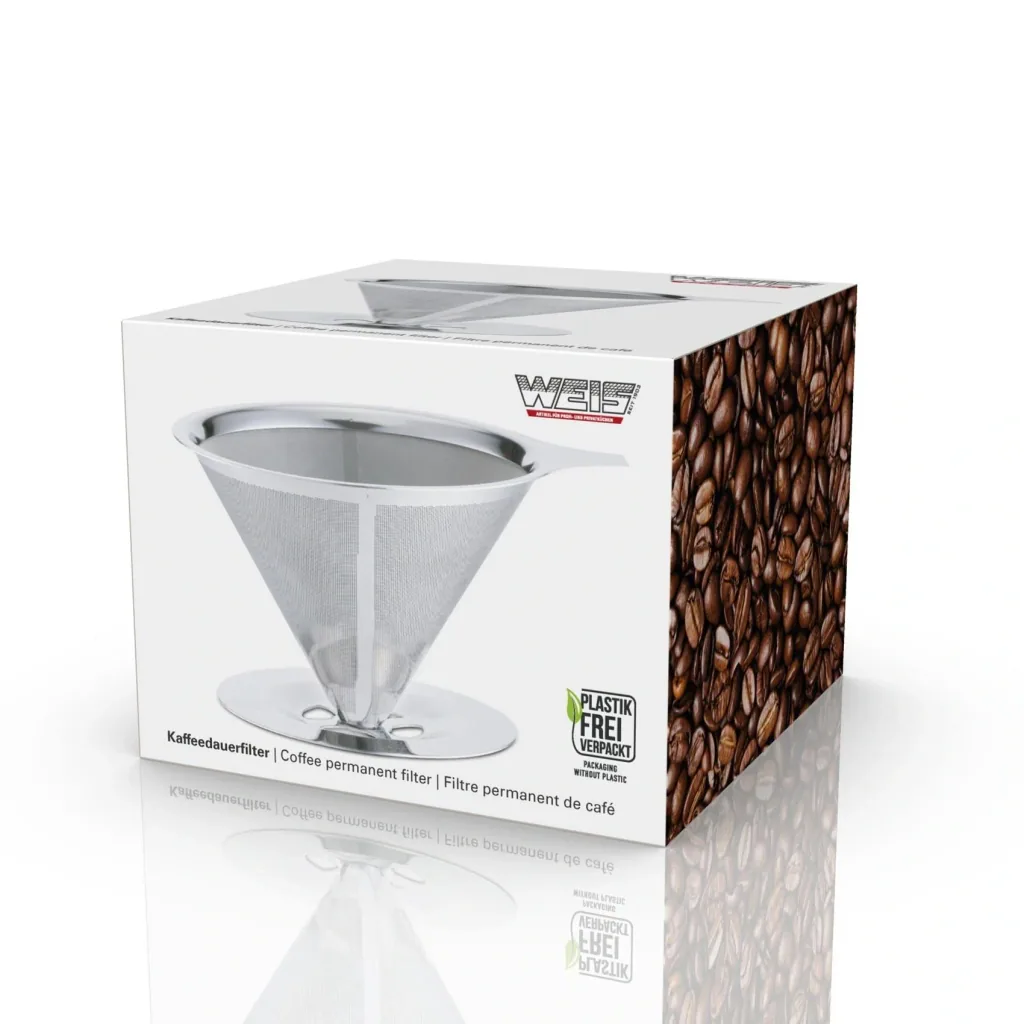 Kaffeedauerfilter, zweilagig