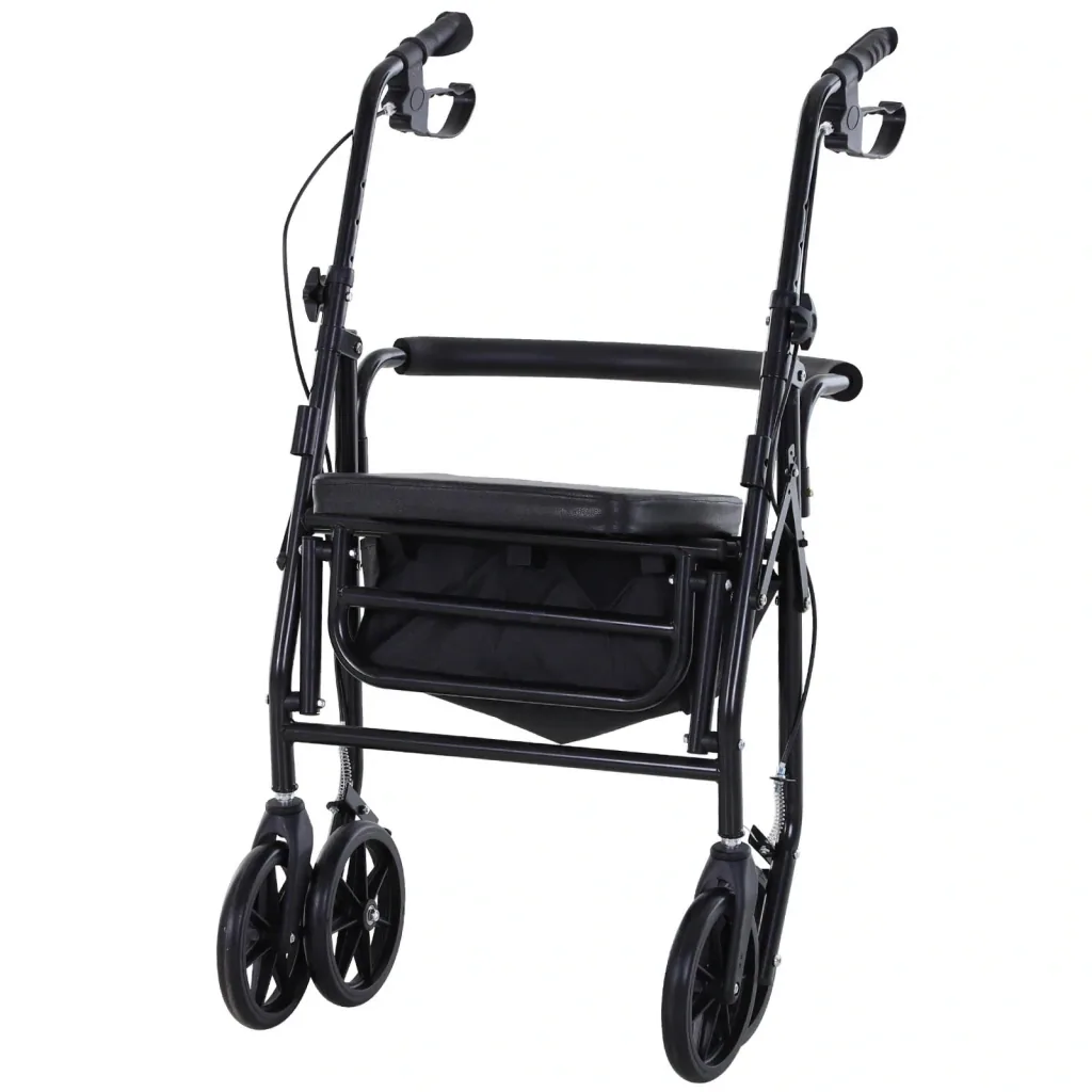 Rollator mit Sitz und Stauraum