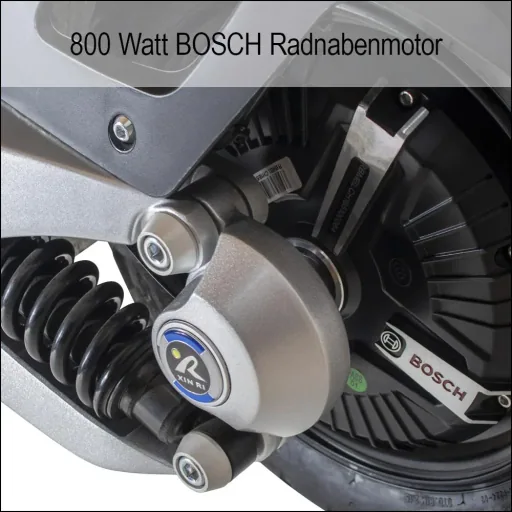 Design E-Roller "Max" 45 km/h schwarz