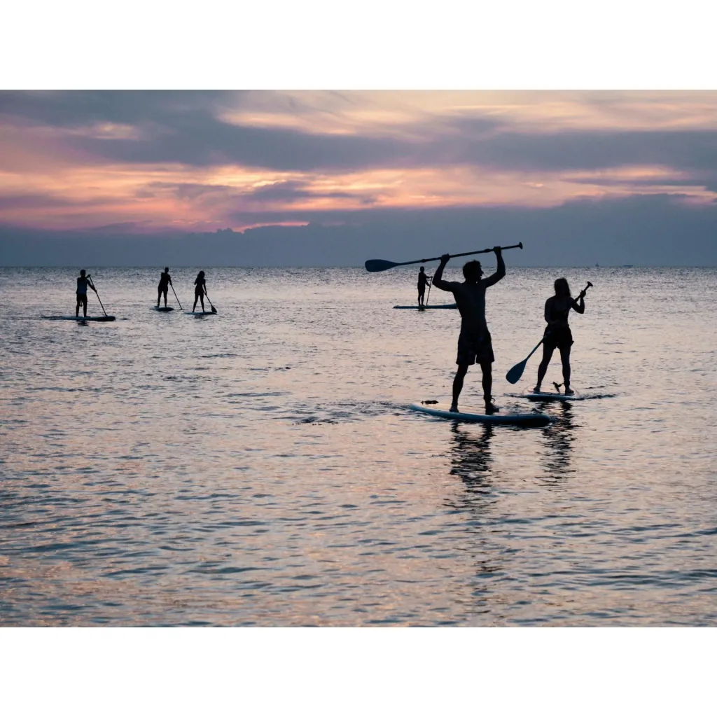 Pacific Sup Brett Anfänger 285 cm - 6-teiliges Set