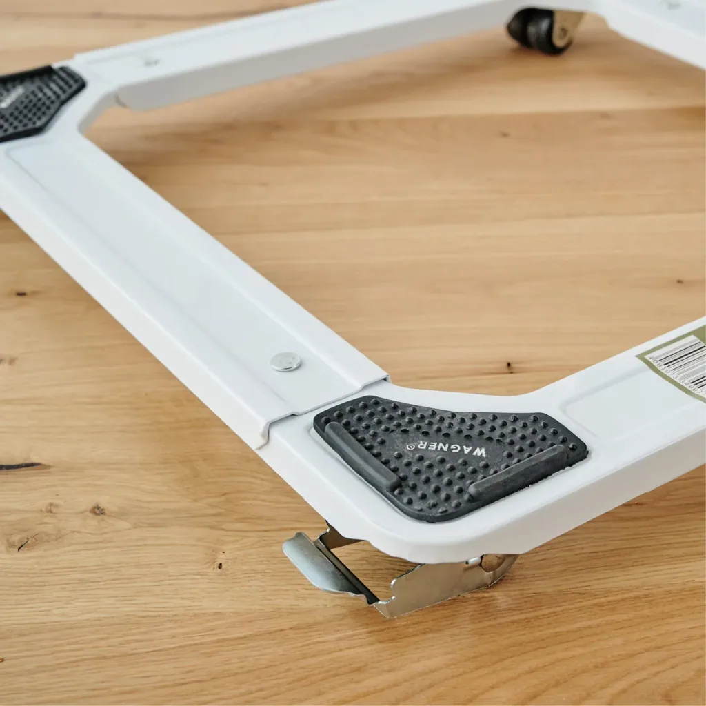 Transporthilfe MM 1192, 42-60 x 5 cm, ausziehbar, 2 Lenk- & 2 Bockrollen Ø 30 mm, 2 Feststeller, Tragkraft 220 kg