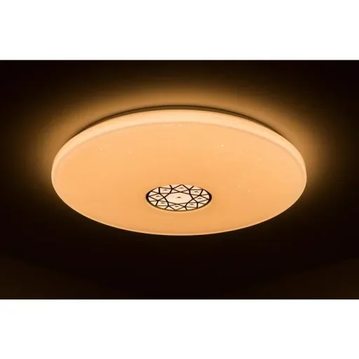 LED Deckenleuchte SHINING ORIENTAL-ORNAMENT 24W 827-860 Ø 370 mm mit Lichttemperaturwechsel + Sleeptimer + Fernbedienung