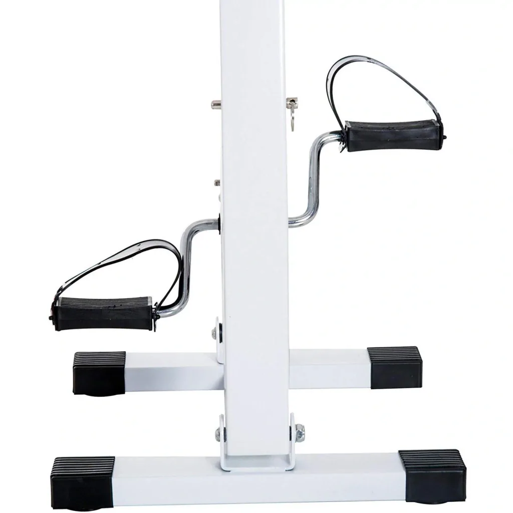 Heimtrainer Bewegungstrainer Pedaltrainer für Senioren Weiß