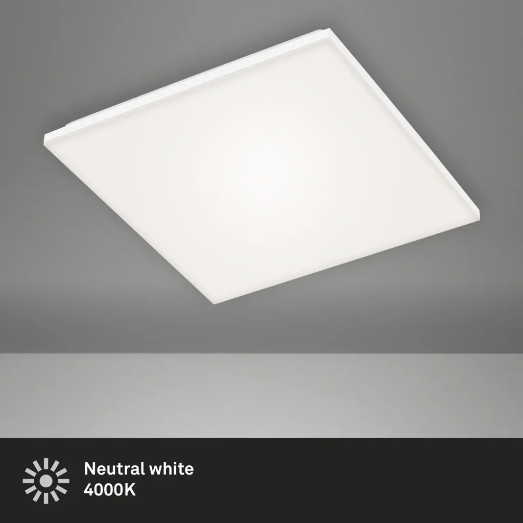 Rahmenloses LED Panel, rechteckig, 24 Watt, weiß