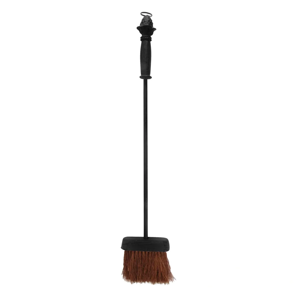 Kamingeräte, 4er-Set, Schwarz