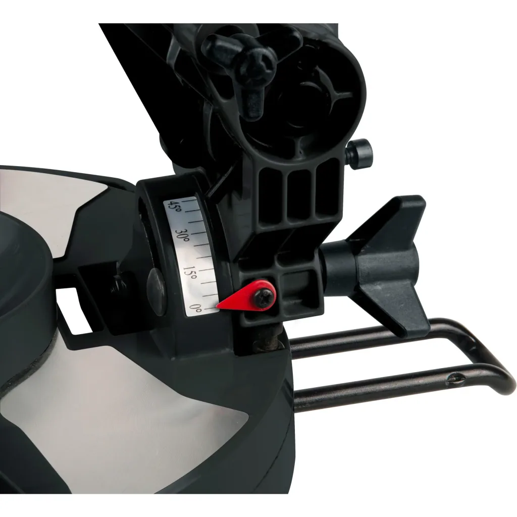 MSM1037 Kapp- und Gehrungssäge 1300W - 210mm - Laserführung - Inkl. 210mm HM Sägeblatt (T48), Staubsack und Zubehör