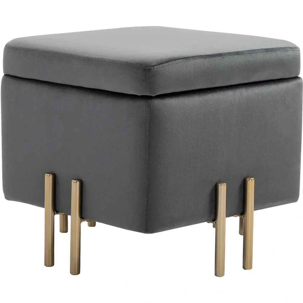 Sitzhocker mit Stauraum