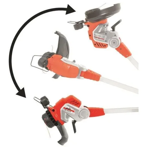 Elektrischer Teleskop-Grasschneider mit rotierendem Kopf - 450 W - 30 cm Schnittbreite - ERT 450-20