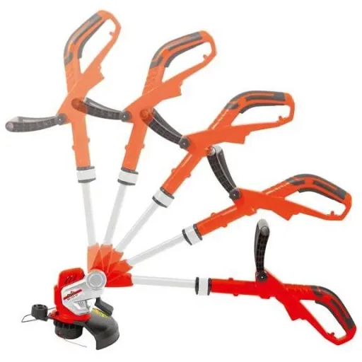 Elektrischer Teleskop-Grasschneider mit rotierendem Kopf - 450 W - 30 cm Schnittbreite - ERT 450-20