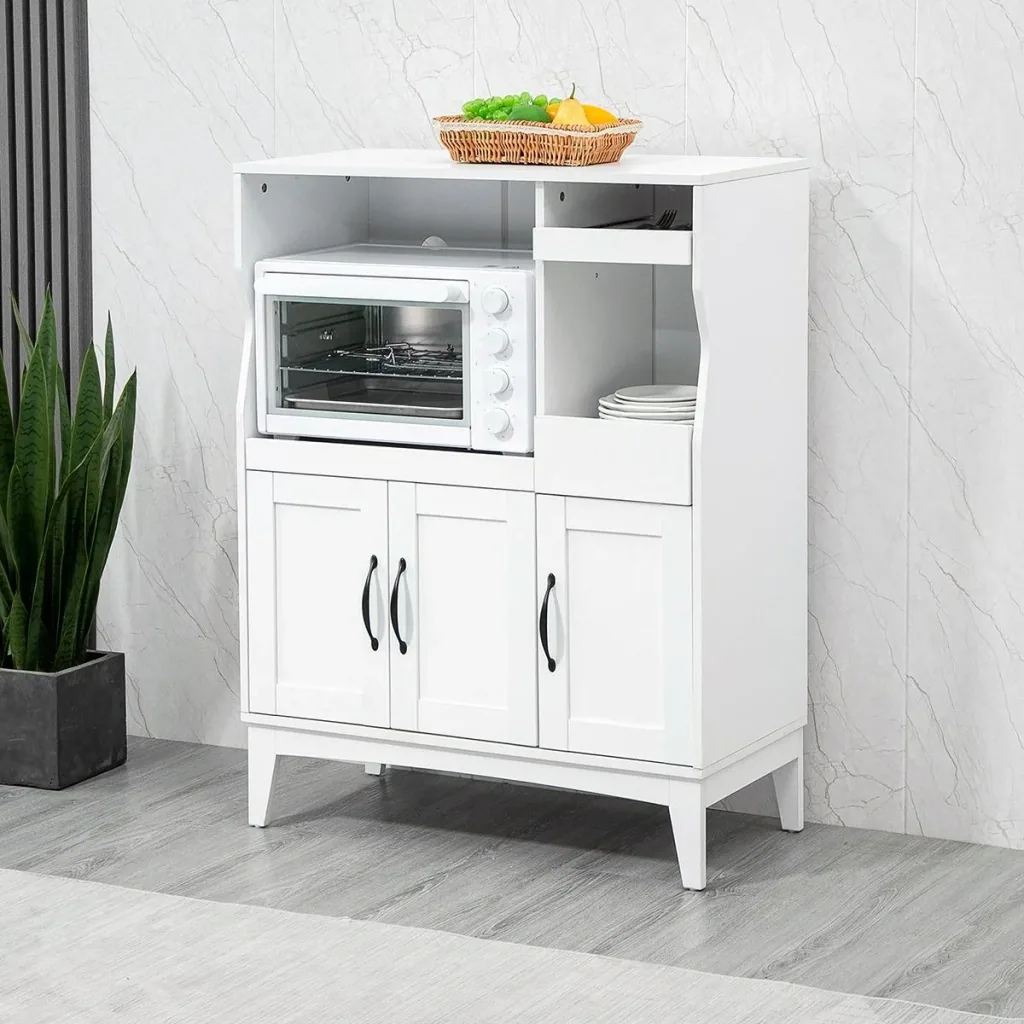 Küchenschrank mit Klappregal 84 cm x 39 cm x 109 cm