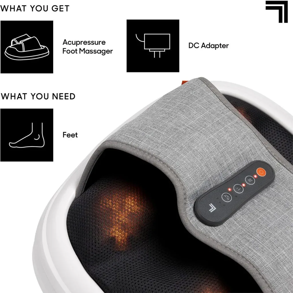 Sharper Image - Fußmassage mit Druckpunkten -Shiatsu