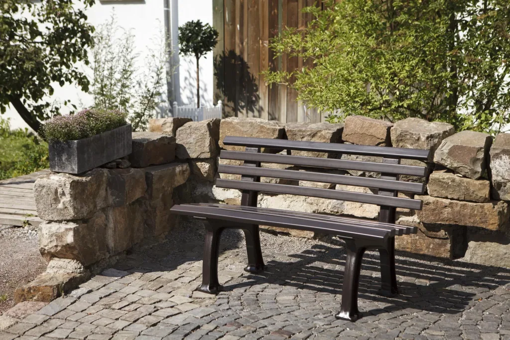 Gartenbank Ibiza braun