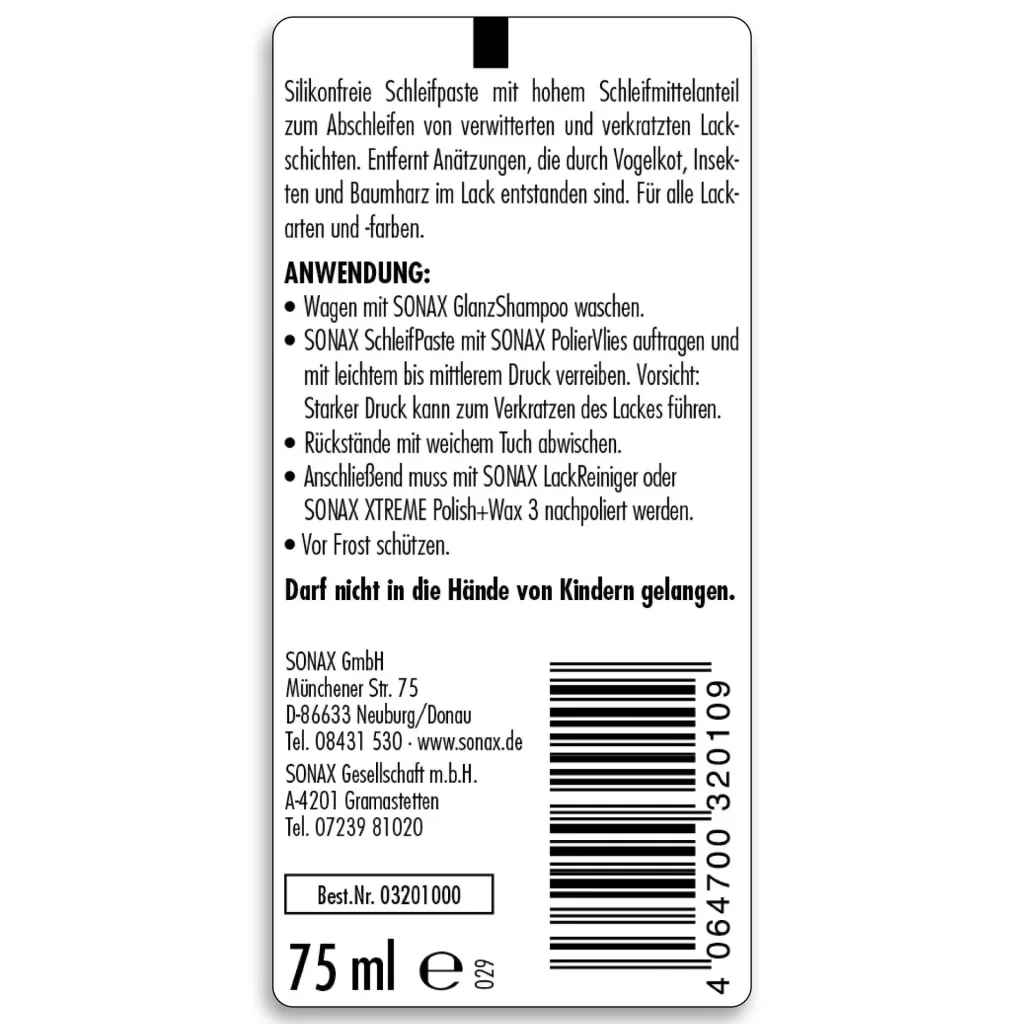 Schleifpaste 75 ml