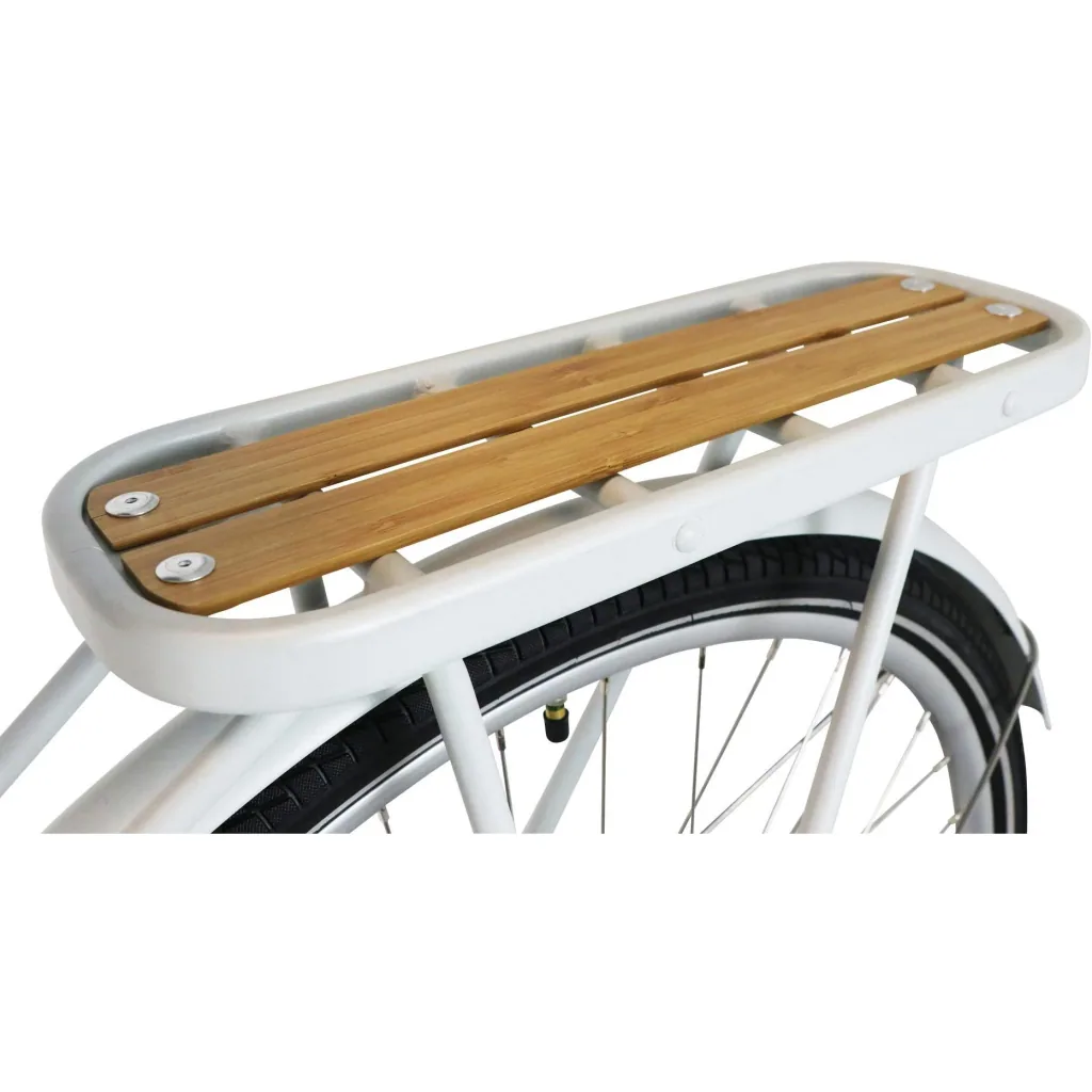 City Bike Deluxe "Unisex" 28 Zoll - Weiß - 49cm