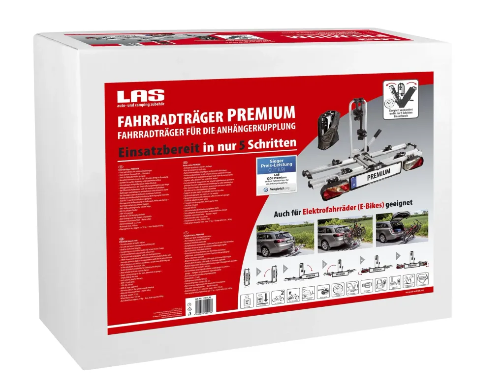 Fahrradträger PREMIUM - komplett vormontiert