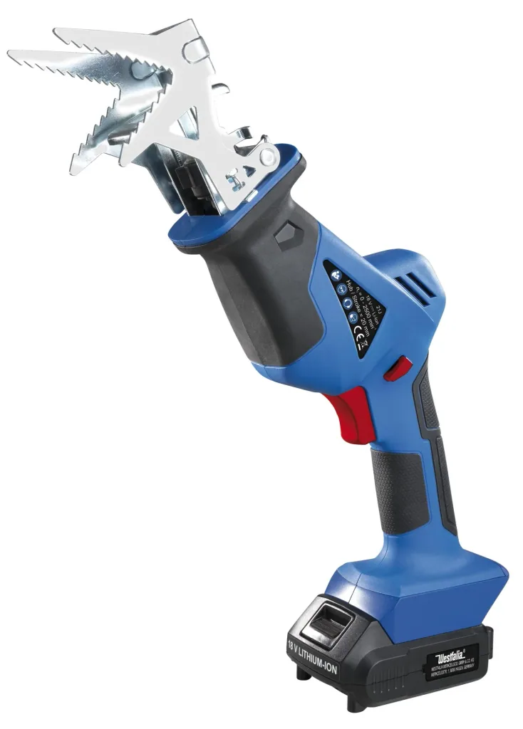 Akku Säbelsäge 18 Volt Li-Ion ASS18E inclusive Akku 1,5 Ah und Ladegerät