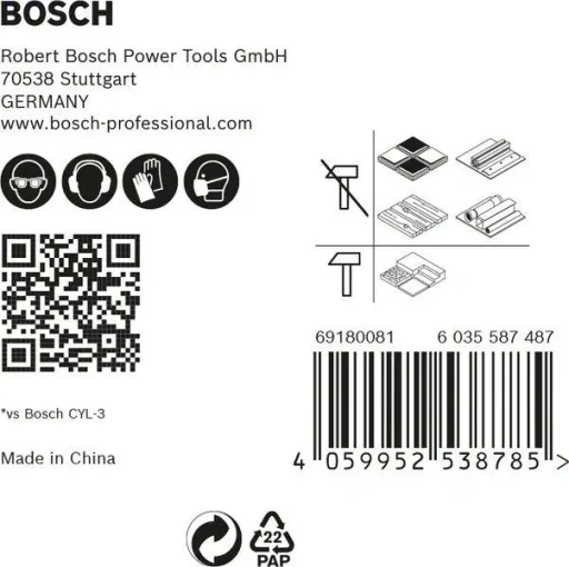 Bohrer-Set HEX-9 MC Expert, 5-teilig