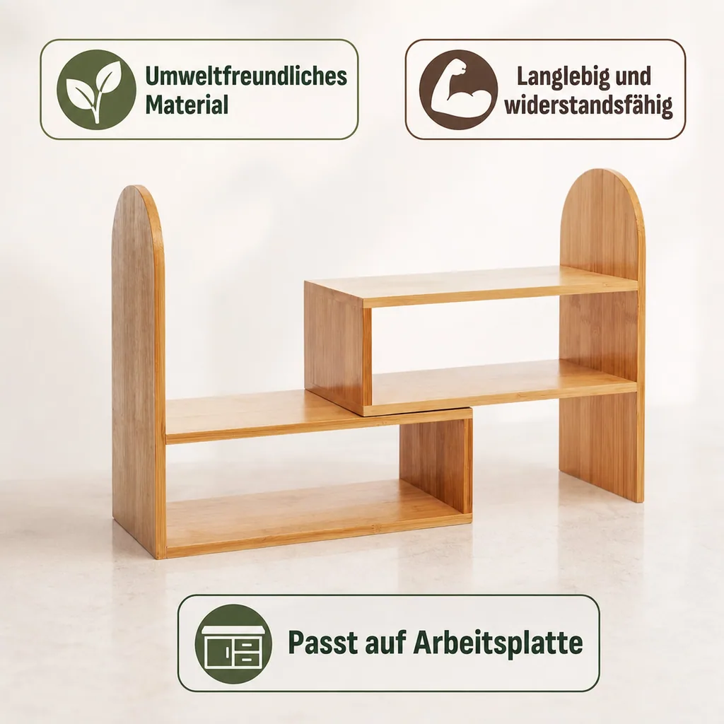 Bambus Küchenregal