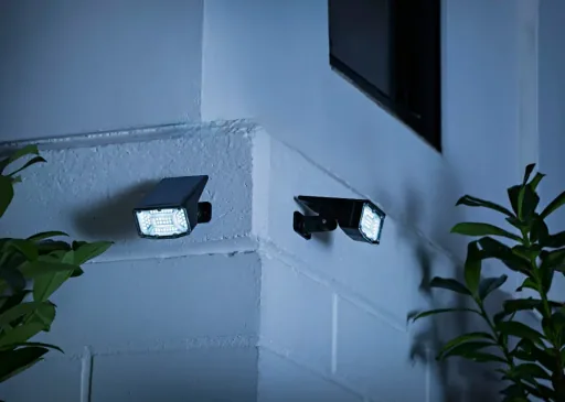 LED-Solarleuchten 2er-Set