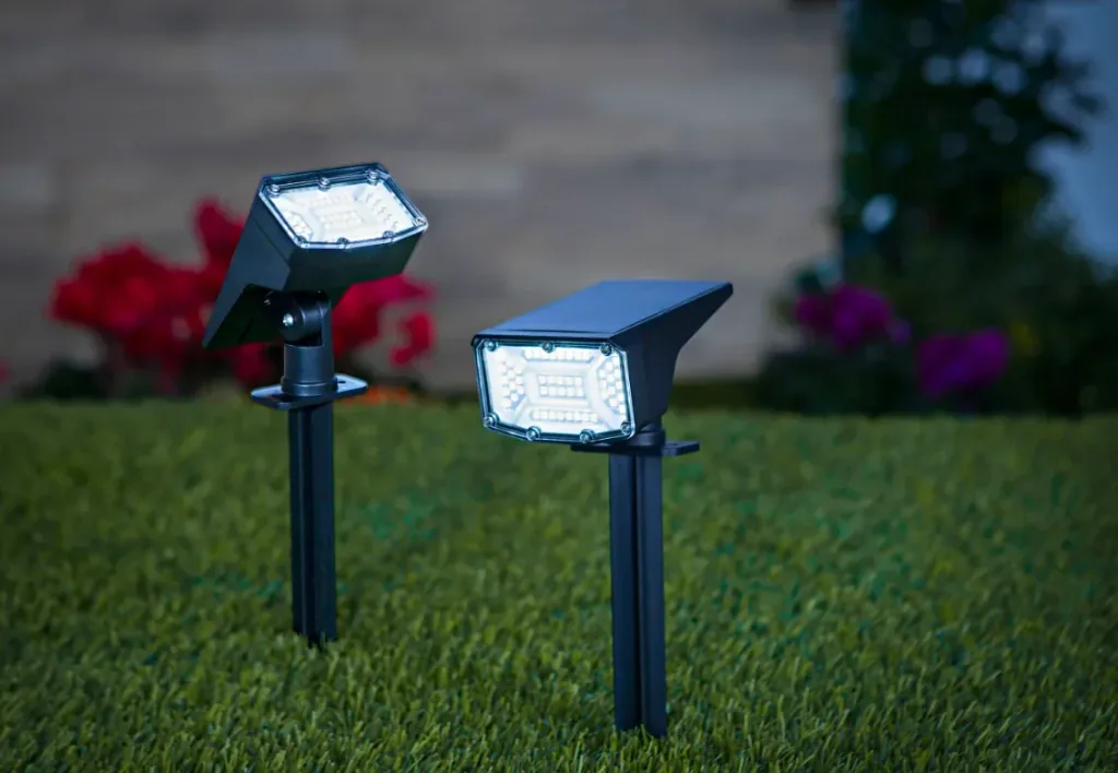 LED-Solarleuchten 2er-Set