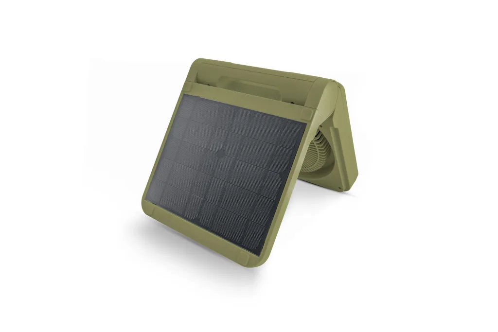 Solarventilator Camping, grün