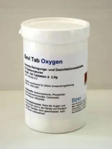 Desinfektionsmittel, Reinigungsmittel für alle Arten von Zapfanlagen - Bevi Oxygen Tab