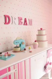 Harlequin Tapete Herzen pink