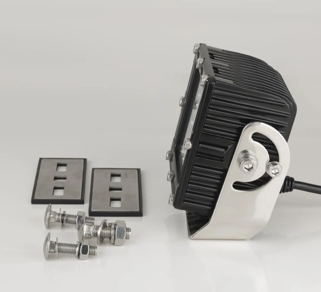 LED-Arbeitsscheinwerfer, quadratisch 9 LEDs 45 Watt