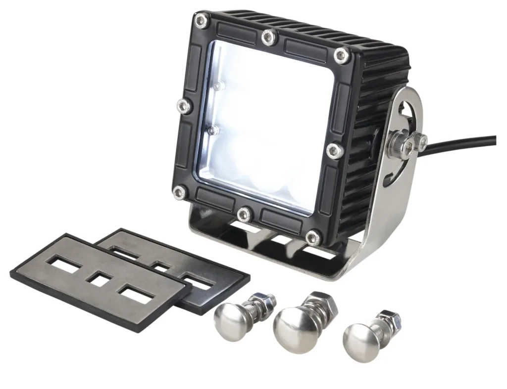 LED-Arbeitsscheinwerfer, quadratisch 9 LEDs 45 Watt