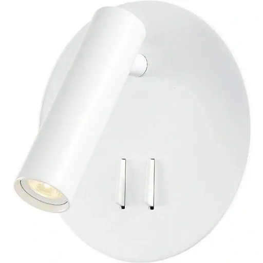 VT-2963 LED-Wandleuchte - Weiß - 3W - 180 Lumen - 3000K - Ideal für neben Ihrem Bett