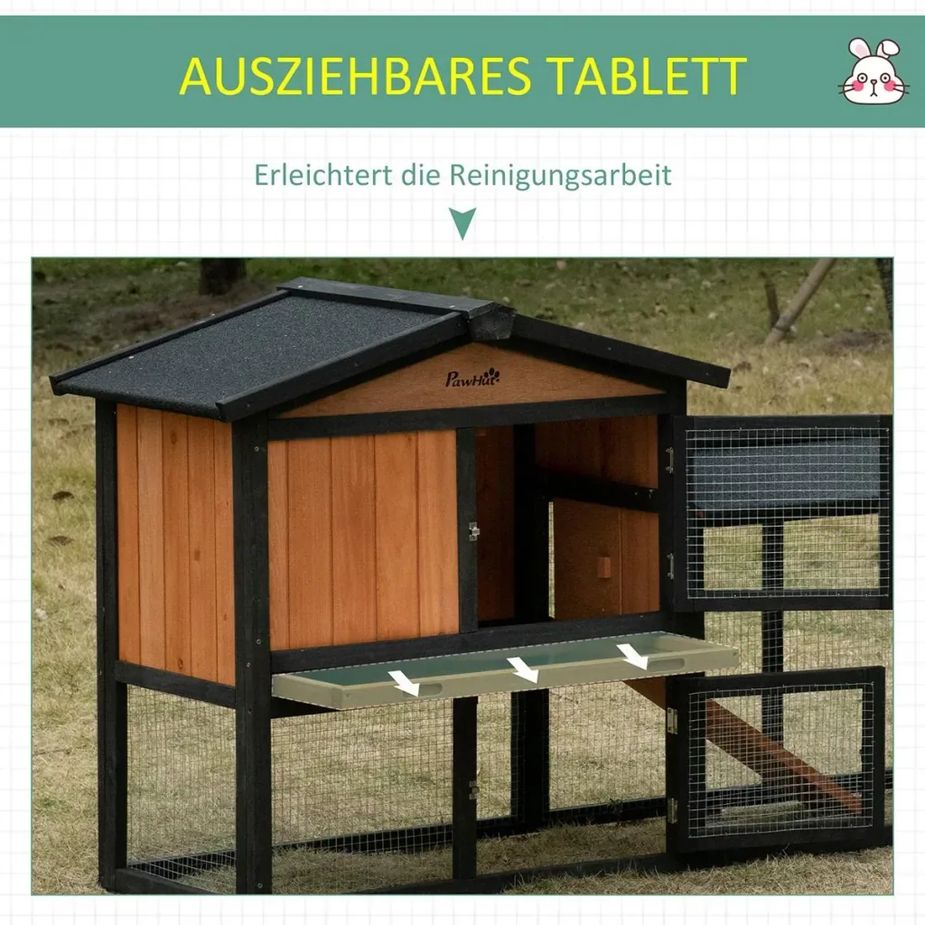 Kleintierstall doppelstöckig Tierk