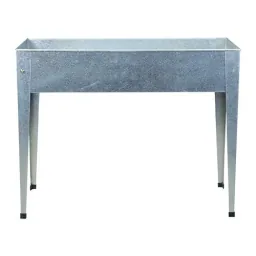 Hochbeet Urban silber, 100x40x84 cm