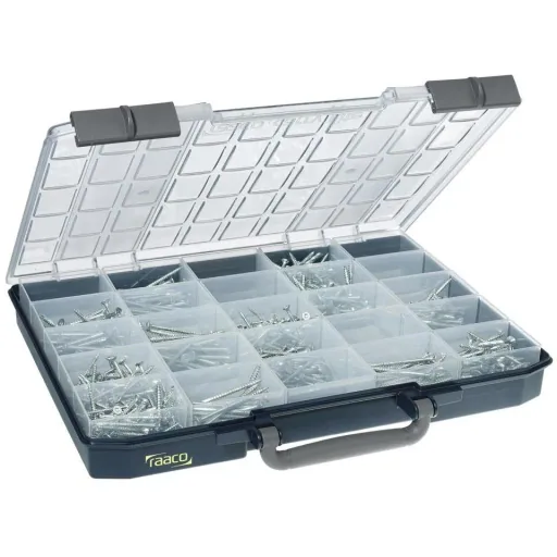 Raaco Sortimentskasten CarryLite 55 5x10 25 Böden