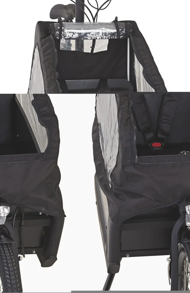 Unisex E-Bike 20"/26 Zoll, Rahmenhöhe 48 cm, 8-Gang Kettenschaltung, schwarz matt, CARGO Plus 22.ETL.10