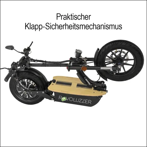 E-Roller "Revoluzzer" Basic 45 km/h schwarz
