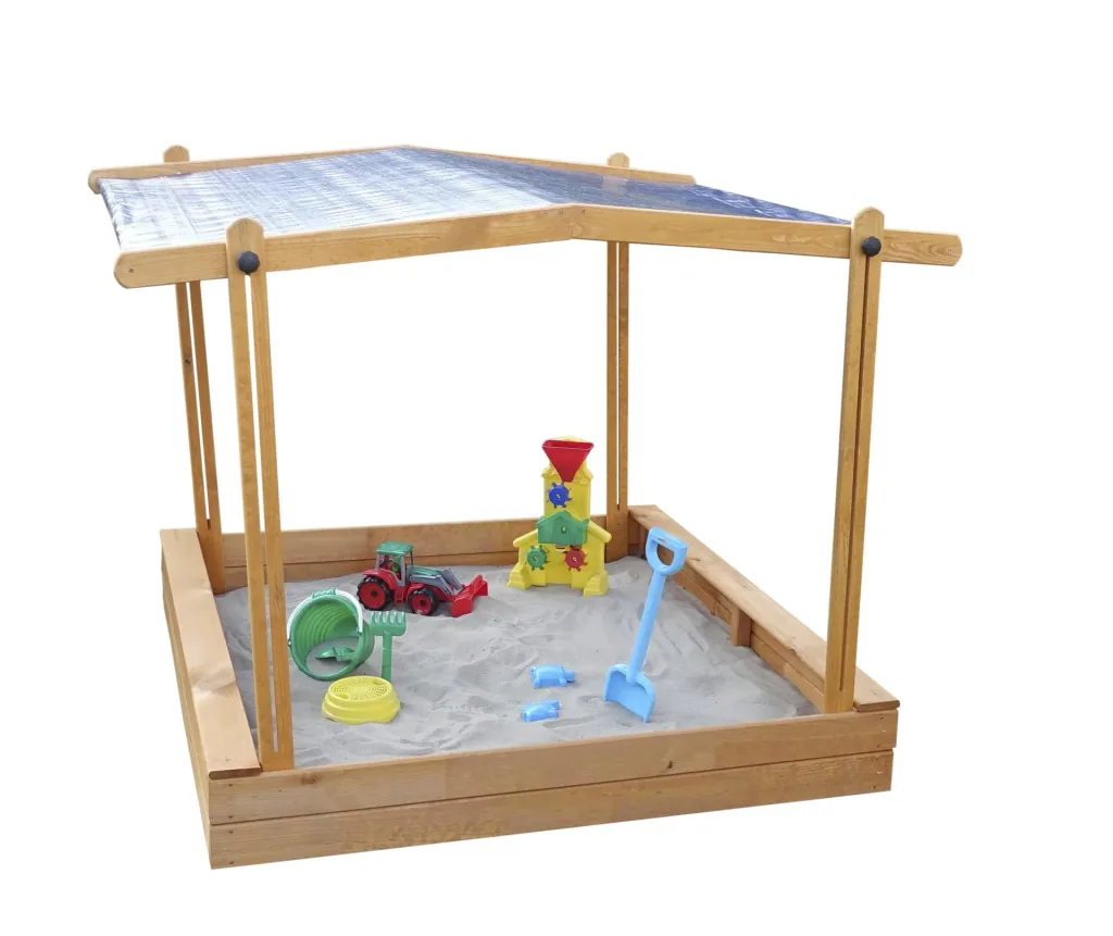 Sandkasten "MULTI" + Dach