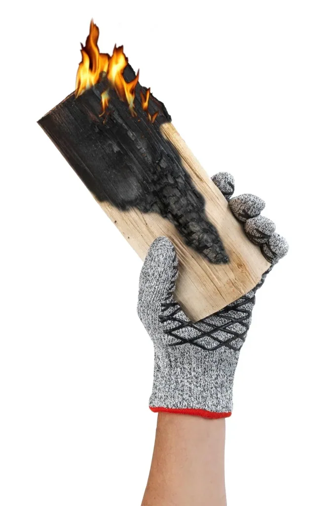Hitze- und Schneidschutzhandschuhe, Herrengröße, 1 Paar