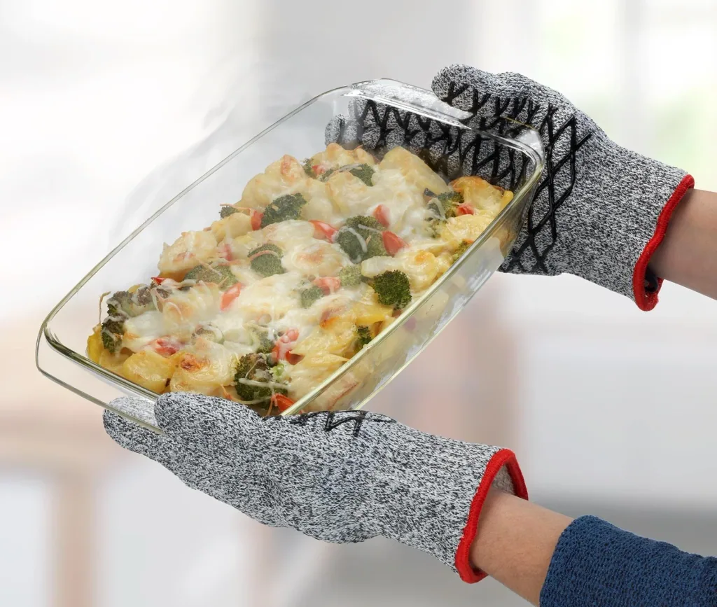 Hitze- und Schneidschutzhandschuhe, Herrengröße, 1 Paar
