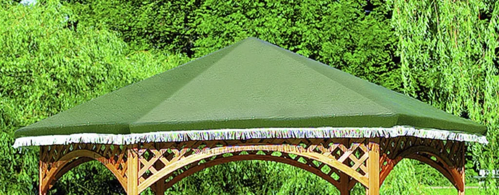 PE-Dachfolie für Pavillon "Palma", grün
