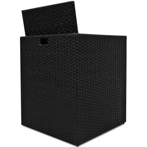 Garten-Set - Lounge-Set 21-tlg. Stühle, Tisch, Kissen, Hocker