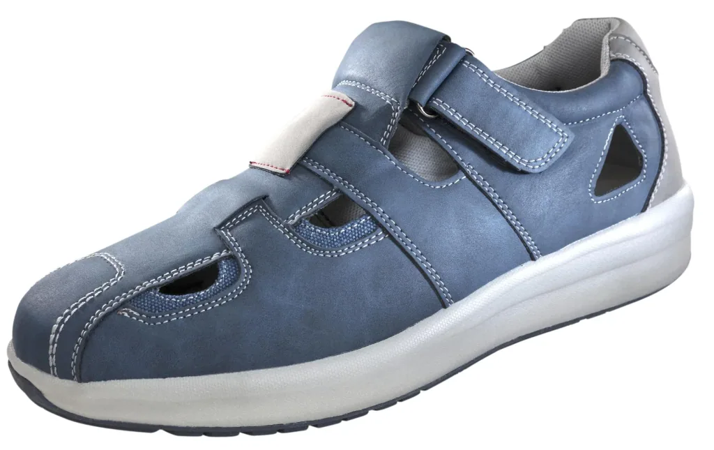 Komfortsandale, Farbe marine, Gr. 40