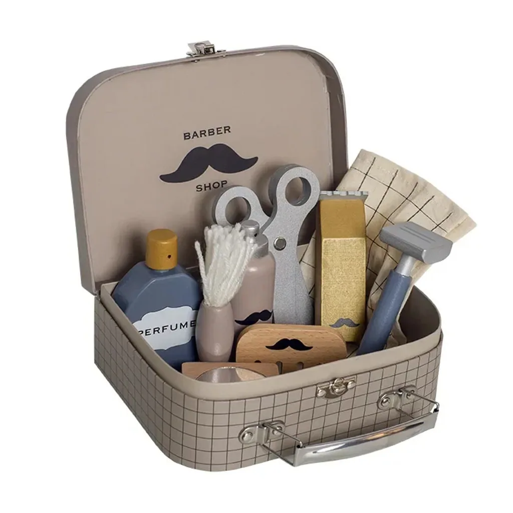Jabadabado Kinderspielzeug, Spielset - Barbierkoffer