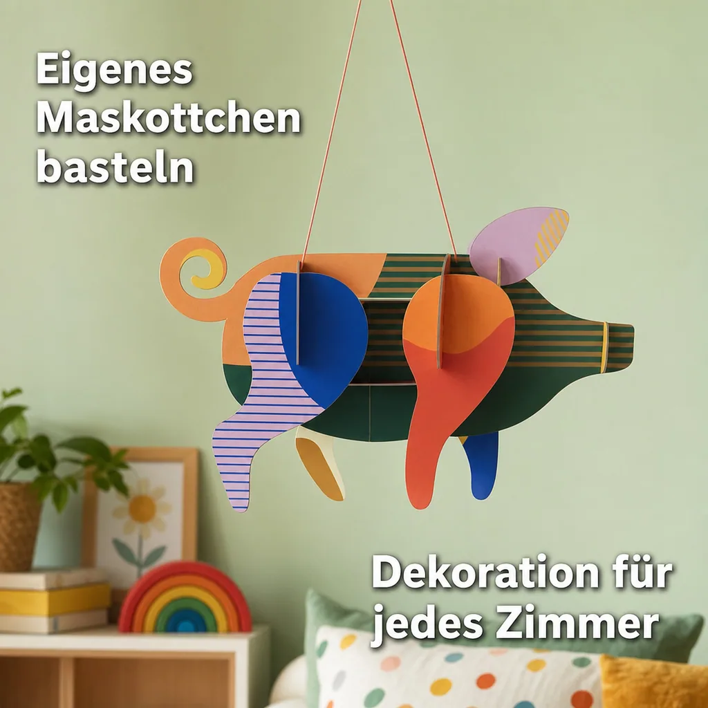 Studio ROOF Bastel-Set, 3D Wandobjekt, 3D Dekoration - Daisy Ferkel