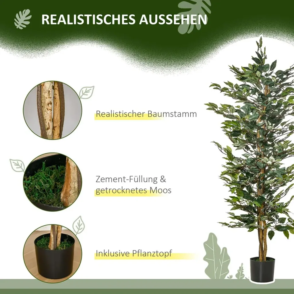 Lorbeerkirsche, Prunus lauroc. "Caucasica", für 5 m Hecke, 60-80 cm hoch, 7 Liter Topf, 10 Stück im Set