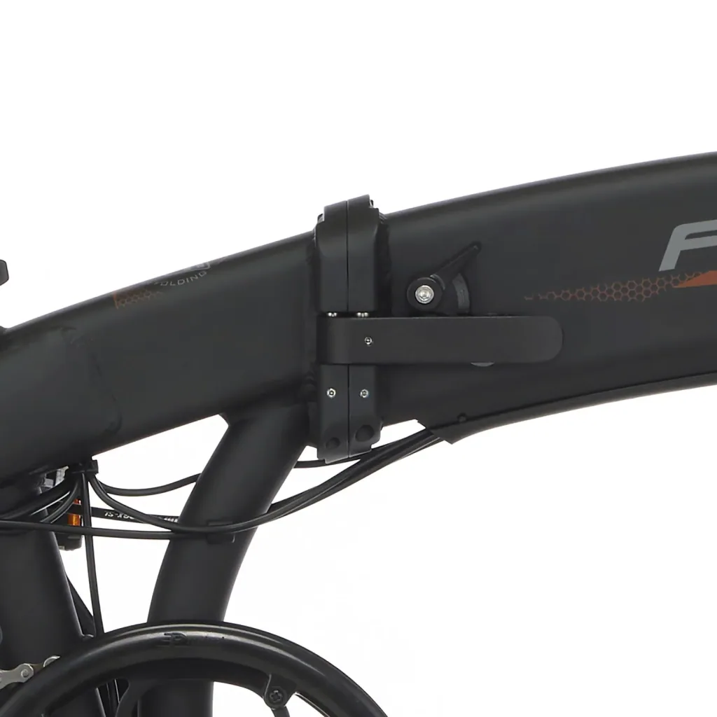 Unisex E-Bike Faltrad, 20 Zoll, Rahmengröße 30 cm, 7-Gang Kettenschaltung, schwarz matt, FR18