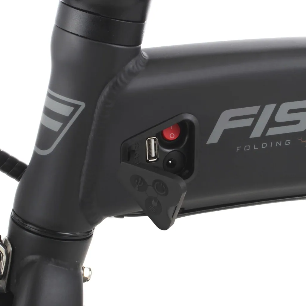 Unisex E-Bike Faltrad, 20 Zoll, Rahmengröße 30 cm, 7-Gang Kettenschaltung, schwarz matt, FR18