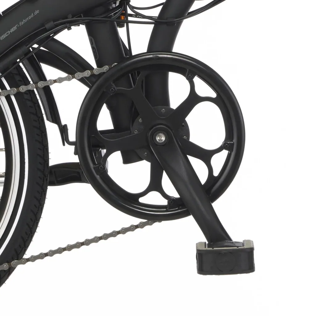 Unisex E-Bike Faltrad, 20 Zoll, Rahmengröße 30 cm, 7-Gang Kettenschaltung, schwarz matt, FR18