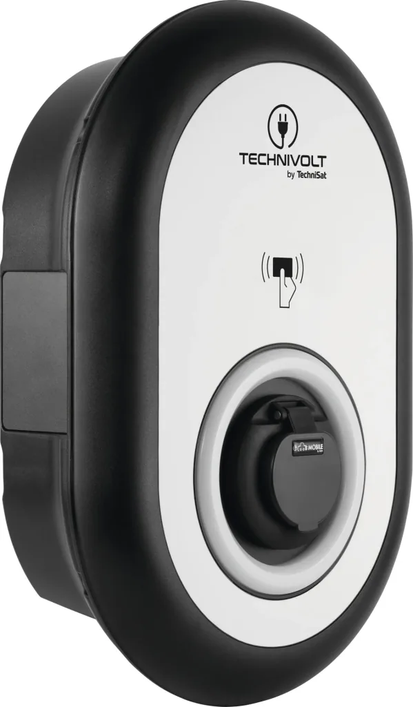 Ladestation TECHNIVOLT 100, 11 kW mit integrierter Ladesteckdose Nach IEC 62196-2 Typ 2