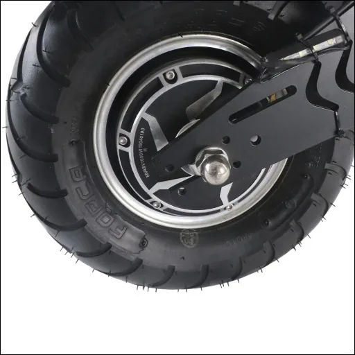 E-Roller "Evoking" Safety 45 km/h inklusive Blinkanlage und Gepäck-Case schwarz